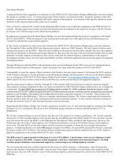 Dear Board Member, A proposal that has been suggested as an