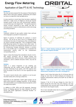 Energy Flow Metering