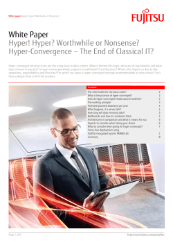 Fujitsu White Paper Picture
