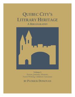 literary heritage bibliography online