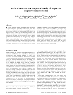 Method matters: An empirical study of impact in