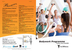 The Venue Elstree Way, Borehamwood, Herts WD6 1JY Telephone