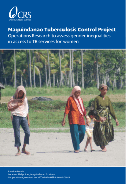 English (8 pages) - Catholic Relief Services