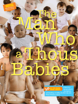 The Man Who Saved Babies