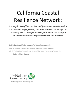 California Coastal Resilience Network