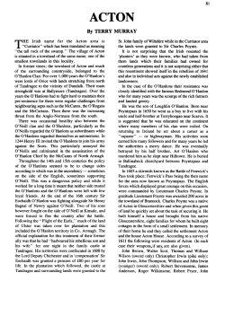 Acton and the Poet John Quin - Poyntzpass and District Local