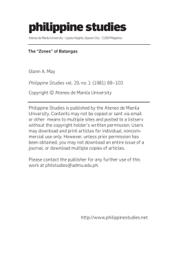 philippine studies