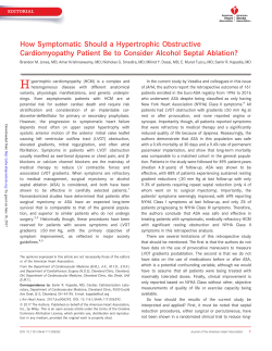 How Symptomatic Should a Hypertrophic Obstructive