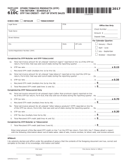 610C - Maryland Tax Forms and Instructions