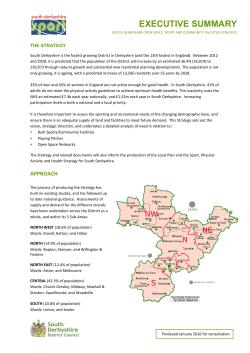 executive summary - South Derbyshire District Council