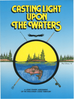 A JOINT ASHERY ASSESSMENT OF THE WISCONSIN CEDED