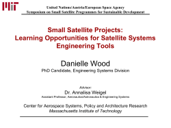 Small Satellite Projects