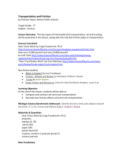 Transportation and Friction