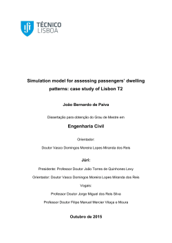Simulation model for assessing passengers