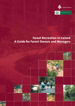 Forest Recreation in Ireland A Guide for Forest Owners and Managers