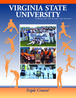 Summer 2008 - Virginia State University