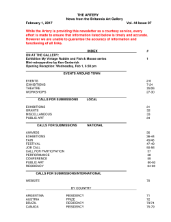 February 2017 - Britannia Community Services Centre
