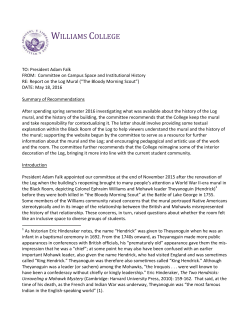 said - Williams College