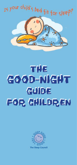 Good Night Guide for Children - Kingswood Early Years Centre