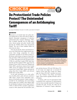 Do Protectionist Trade Policies Protect? The Unintended