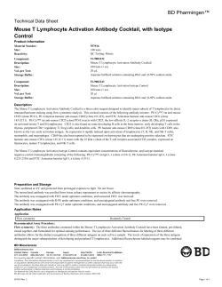 Mouse T Lymphocyte Activation Antibody Cocktail, with Isotype