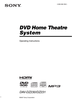 DVD Home Theatre System