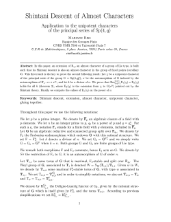 automorphism of Fq : x1- xq0 , and let k be a divisor of n . W e prove