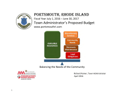 here - Town of Portsmouth, RI