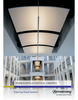 SOUNDSCAPES ACOUSTICAL CANOPIES