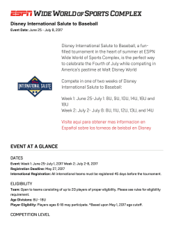 Disney International Salute to Baseball