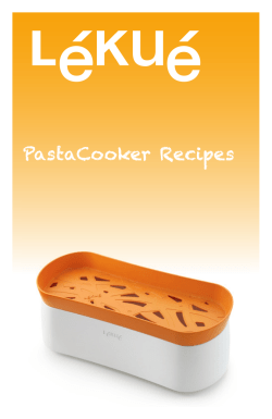 PastaCooker Recipes