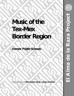 Music of the Tex-Mex Border Region