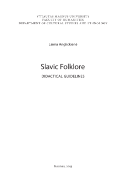 Slavic Folklore
