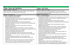 Theme: Stone Age Adventures Theme: Lets Party