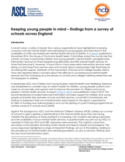 Keeping young people in mind