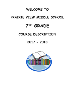 7th Grade PVMS Course Guide - Sun Prairie Area School District