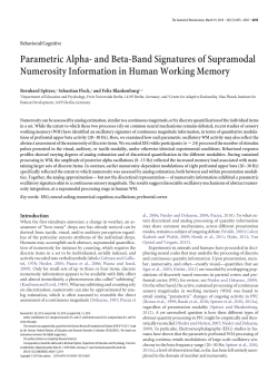Parametric Alpha- and Beta-Band Signatures of Supramodal