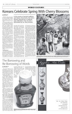 Koreans Celebrate Spring With Cherry Blossoms