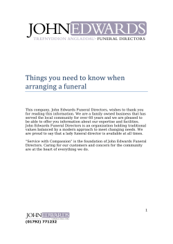 Things you need to know when arranging a funeral-1