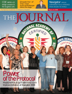 Fire CDE. - The Journal of Emergency Dispatch