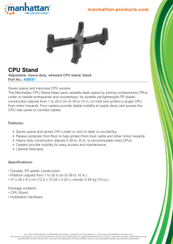 CPU Stand