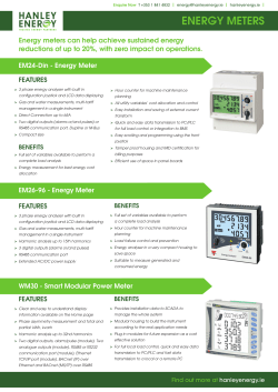 energy meters - Hanley Energy
