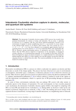 Interatomic Coulombic electron capture in atomic