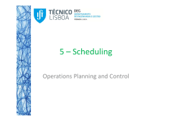 Single-Machine Scheduling