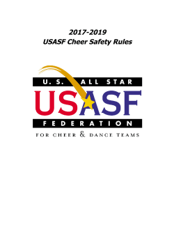 USASF 2017-19 Cheer Rules