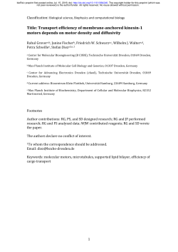 Transport efficiency of membrane-anchored kinesin-1