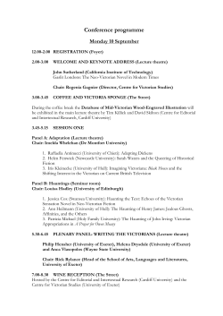 Conference programme - University of Exeter