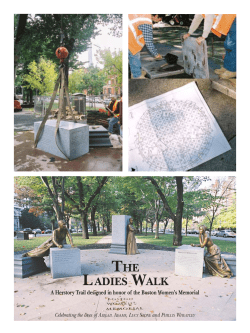 The Ladies Walk - Boston Women`s Heritage Trail