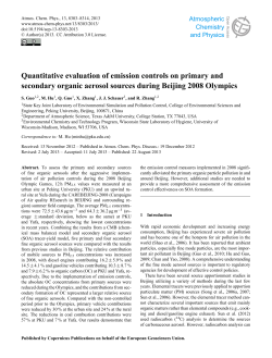 Quantitative evaluation of emission controls on primary and
