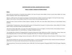 Northern Bridge studentships awarded in 2015